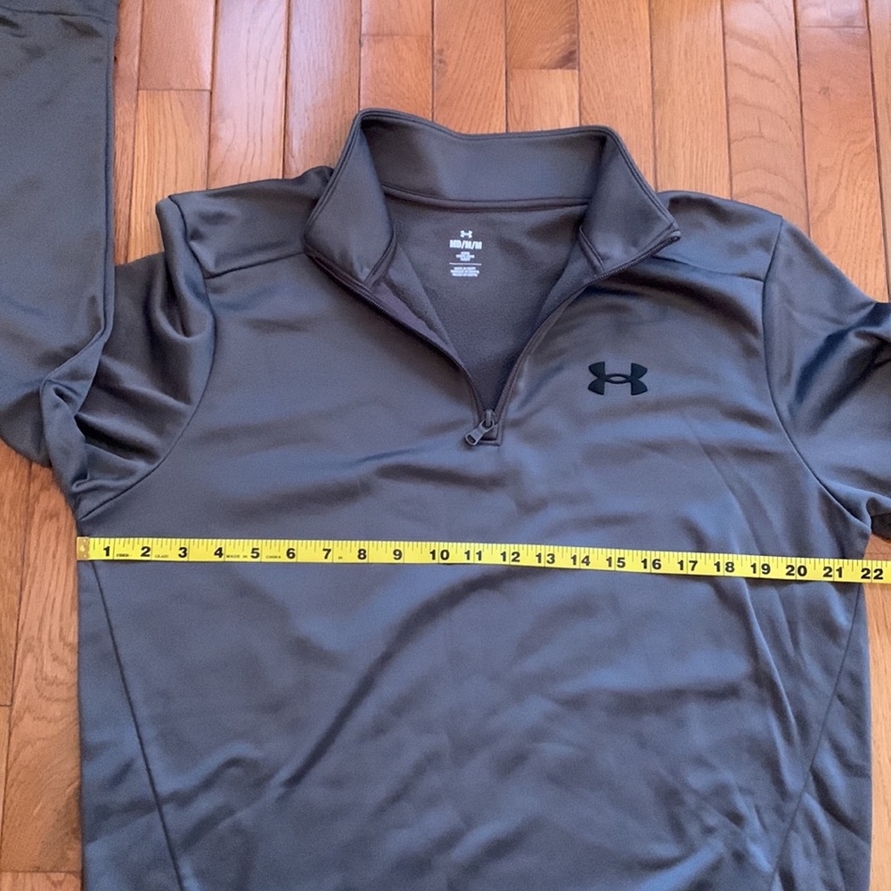 Under Amour 3/4 Zip Pullover (Gray) - image 5